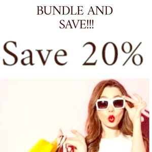 Bundle and save 2 or more items 👏💕
